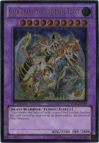 Gaia Drake, the Universal Force (UTR) [STBL-EN039] Ultimate Rare