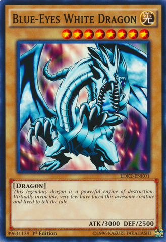 Blue-Eyes White Dragon (Version 4) [LDK2-ENK01] Common