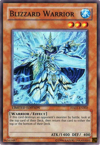 Blizzard Warrior [HA01-EN002] Super Rare