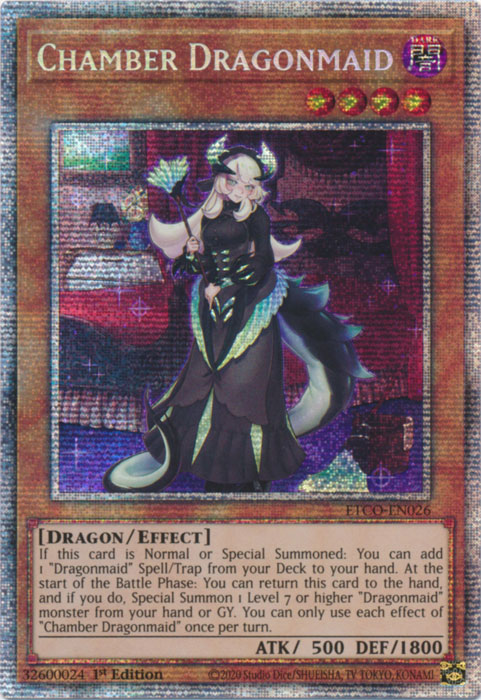 Chamber Dragonmaid (Starlight Rare) [ETCO-EN026] Starlight Rare