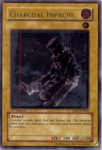 Charcoal Inpachi (UTR) [SOD-EN001] Ultimate Rare