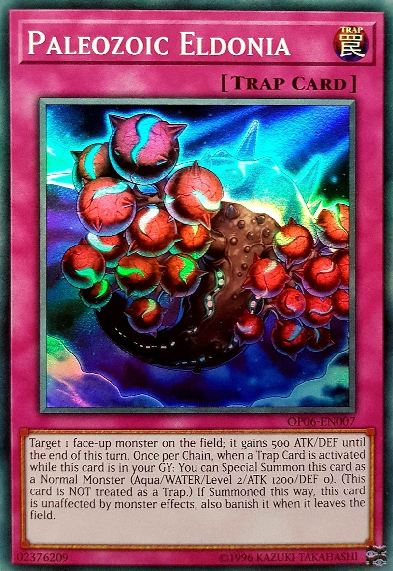 yugioh paleozoic cards Paleozoic Eldonia [OP06-EN007] Super Rare