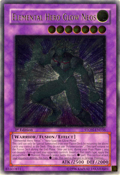 Elemental Hero Glow Neos (UTR) [STON-EN036] Ultimate Rare