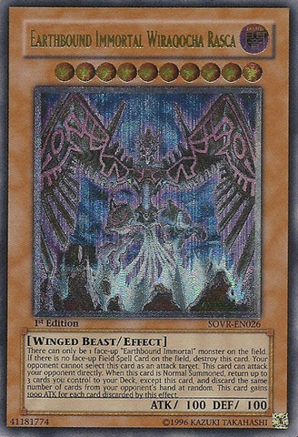 Earthbound Immortal Wiraqocha Rasca (UTR) [SOVR-EN026] Ultimate Rare
