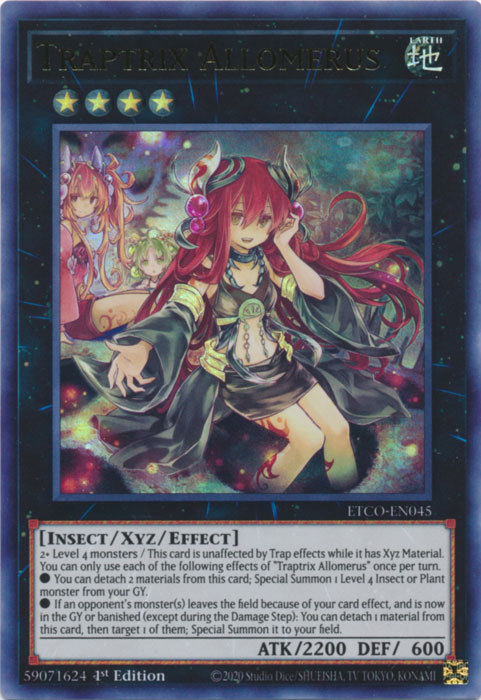 Traptrix Allomerus (Starlight Rare) [ETCO-EN045] Starlight Rare