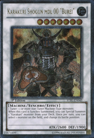 Karakuri Shogun mdl 00 "Burei" (UTR) [STBL-EN043] Ultimate Rare