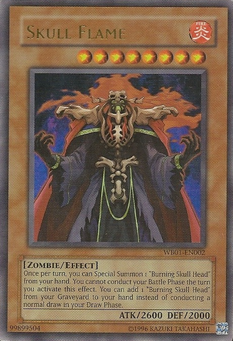 Skull Flame [WB01-EN002] Ultra Rare