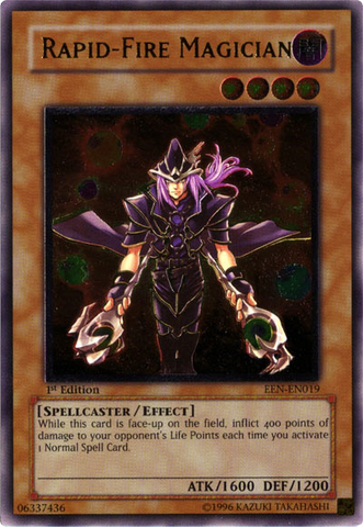 Rapid-Fire Magician (UTR) [EEN-EN019] Ultimate Rare
