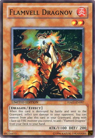 Flamvell Dragnov [HA01-EN007] Super Rare