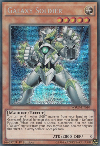 Galaxy Soldier [WSUP-EN010] Prismatic Secret Rare