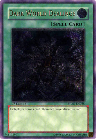 Dark World Dealings (UTR) [STON-EN038] Ultimate Rare