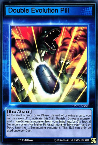 Double Evolution Pill (Skill Card) [SBSC-ENS05] Ultra Rare