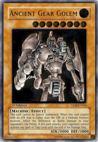 Ancient Gear Golem (UTR) [TLM-EN006] Ultimate Rare