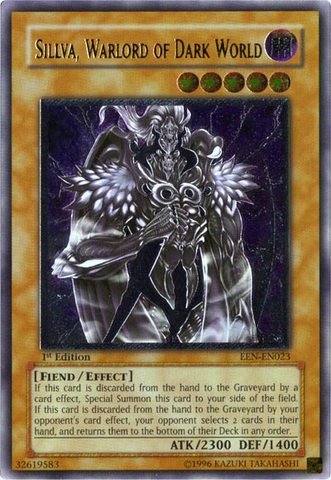 Sillva, Warlord of Dark World (UTR) [EEN-EN023] Ultimate Rare