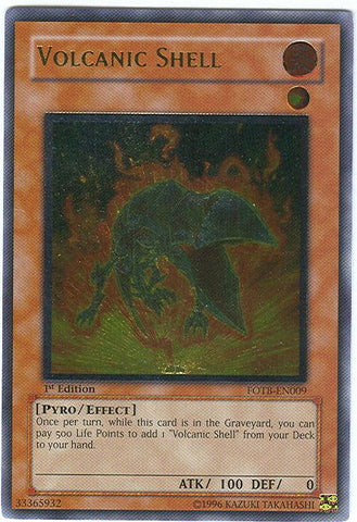 Volcanic Shell (UTR) [FOTB-EN009] Ultimate Rare