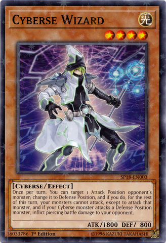 Cyberse Wizard (Starfoil) [SP18-EN003] Starfoil Rare